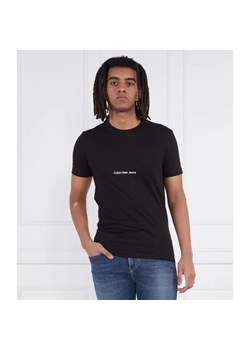 Calvin Klein Jeans T-shirt INSTITUTIONAL | Regular Fit ze sklepu Gomez Fashion Store w kategorii T-shirty męskie - zdjęcie 184995475