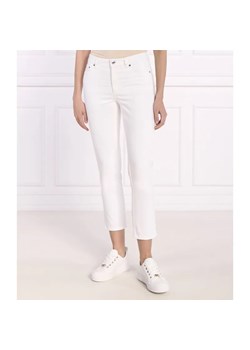 Michael Kors Jeansy SIDE SLIT JEANS | Slim Fit | mid waist ze sklepu Gomez Fashion Store w kategorii Jeansy damskie - zdjęcie 184995647