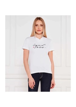 Dsquared2 T-shirt | Regular Fit ze sklepu Gomez Fashion Store w kategorii Bluzki damskie - zdjęcie 184995695