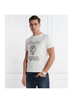 Replay T-shirt | Regular Fit ze sklepu Gomez Fashion Store w kategorii T-shirty męskie - zdjęcie 184995885