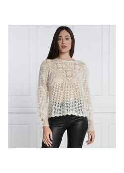 TWINSET Wełniany sweter | Regular Fit ze sklepu Gomez Fashion Store w kategorii Swetry damskie - zdjęcie 184996208