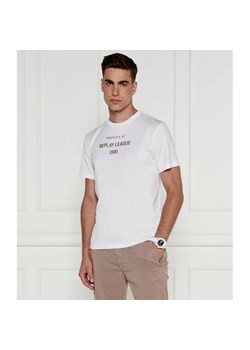 Replay T-shirt | Regular Fit ze sklepu Gomez Fashion Store w kategorii T-shirty męskie - zdjęcie 184996318