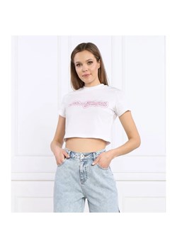 Chiara Ferragni T-shirt | Cropped Fit ze sklepu Gomez Fashion Store w kategorii Bluzki damskie - zdjęcie 184996376