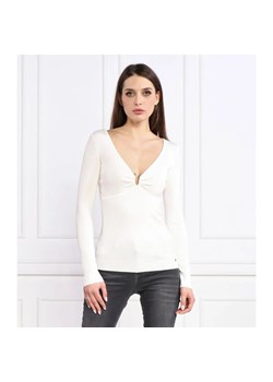 GUESS Bluzka NICOLE | Slim Fit ze sklepu Gomez Fashion Store w kategorii Bluzki damskie - zdjęcie 184996429