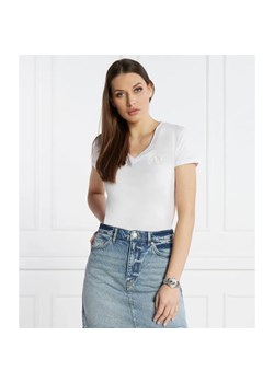 Armani Exchange T-shirt | Regular Fit ze sklepu Gomez Fashion Store w kategorii Bluzki damskie - zdjęcie 184996436