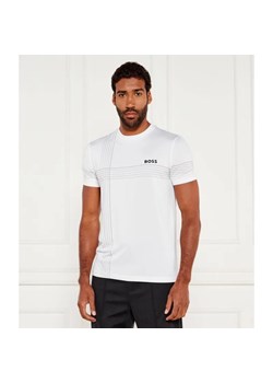 BOSS GREEN T-shirt Tee Check TOC | Slim Fit | stretch ze sklepu Gomez Fashion Store w kategorii T-shirty męskie - zdjęcie 184996508