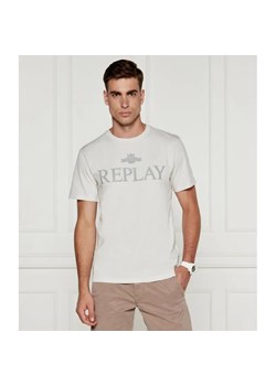 Replay T-shirt | Regular Fit ze sklepu Gomez Fashion Store w kategorii T-shirty męskie - zdjęcie 184996526