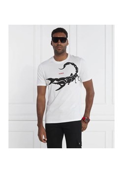 HUGO T-shirt Darpione | Regular Fit ze sklepu Gomez Fashion Store w kategorii T-shirty męskie - zdjęcie 184996528