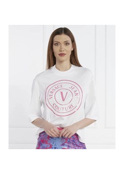 Versace Jeans Couture T-shirt | Oversize fit ze sklepu Gomez Fashion Store w kategorii Bluzki damskie - zdjęcie 184996579