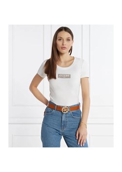 GUESS T-shirt | Slim Fit ze sklepu Gomez Fashion Store w kategorii Bluzki damskie - zdjęcie 184996635
