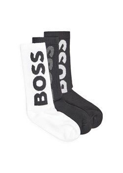 BOSS BLACK Skarpety 3-pack 3P QS Rib Logo CC ze sklepu Gomez Fashion Store w kategorii Skarpetki męskie - zdjęcie 184996637
