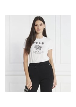 POLO RALPH LAUREN T-shirt | Regular Fit ze sklepu Gomez Fashion Store w kategorii Bluzki damskie - zdjęcie 184996748