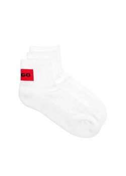 Hugo Bodywear Skarpety 3-pack 3P SH RIB LABEL CC ze sklepu Gomez Fashion Store w kategorii Skarpetki męskie - zdjęcie 184996816
