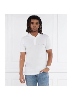 Calvin Klein Jeans Polo INSTITUTIONAL | Regular Fit ze sklepu Gomez Fashion Store w kategorii T-shirty męskie - zdjęcie 184996838