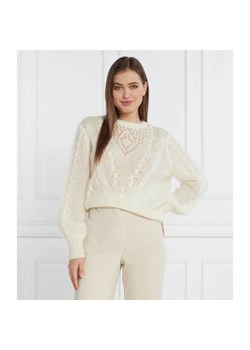 TWINSET Wełniany sweter | Regular Fit ze sklepu Gomez Fashion Store w kategorii Swetry damskie - zdjęcie 184996895
