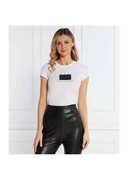 Armani Exchange T-shirt | Slim Fit ze sklepu Gomez Fashion Store w kategorii Bluzki damskie - zdjęcie 184996909