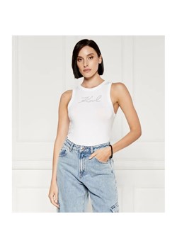 Karl Lagerfeld Top | Regular Fit ze sklepu Gomez Fashion Store w kategorii Bluzki damskie - zdjęcie 184997065