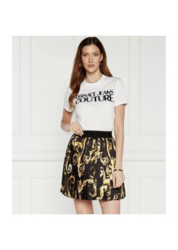Versace Jeans Couture T-shirt | Slim Fit ze sklepu Gomez Fashion Store w kategorii Bluzki damskie - zdjęcie 184997128
