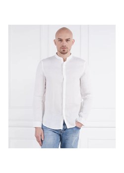 Armani Exchange Lniana koszula | Regular Fit ze sklepu Gomez Fashion Store w kategorii Koszule męskie - zdjęcie 184997756