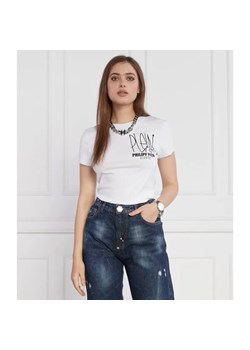 Philipp Plein T-shirt | Regular Fit ze sklepu Gomez Fashion Store w kategorii Bluzki damskie - zdjęcie 184997779