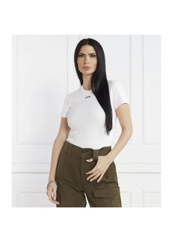 OFF-WHITE T-shirt | Slim Fit ze sklepu Gomez Fashion Store w kategorii Bluzki damskie - zdjęcie 184997877
