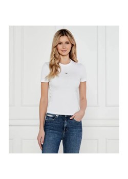 Calvin Klein Jeans T-shirt | Slim Fit ze sklepu Gomez Fashion Store w kategorii Bluzki damskie - zdjęcie 184997919