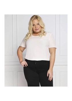 Persona by Marina Rinaldi Bluzka BELLA pluse size | Regular Fit | z dodatkiem jedwabiu ze sklepu Gomez Fashion Store w kategorii Bluzki damskie - zdjęcie 184998128