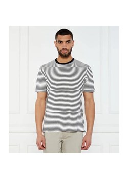 BOSS BLACK T-shirt H-Taut 28 | Regular Fit | z dodatkiem lnu ze sklepu Gomez Fashion Store w kategorii T-shirty męskie - zdjęcie 184998188