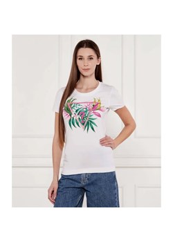 GUESS T-shirt | Slim Fit ze sklepu Gomez Fashion Store w kategorii Bluzki damskie - zdjęcie 184998245