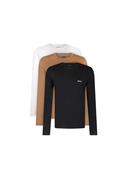 BOSS BLACK Longsleeve 3-pack Classic | Regular Fit ze sklepu Gomez Fashion Store w kategorii T-shirty męskie - zdjęcie 184998276