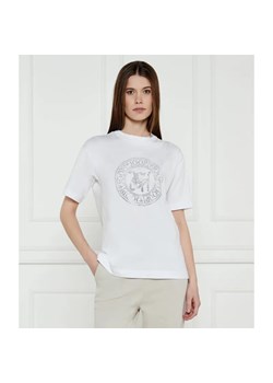 Joop! T-shirt Teggi | Regular Fit ze sklepu Gomez Fashion Store w kategorii Bluzki damskie - zdjęcie 184998327