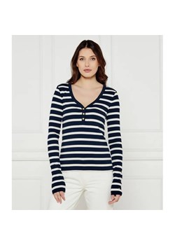 Tommy Hilfiger Bluzka HENLEY | Slim Fit ze sklepu Gomez Fashion Store w kategorii Bluzki damskie - zdjęcie 184998397