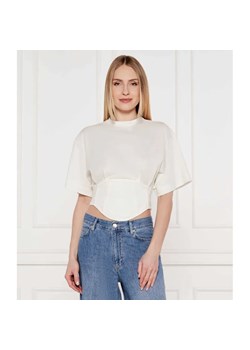 Pinko Bluzka Ti Sento | Cropped Fit ze sklepu Gomez Fashion Store w kategorii Bluzki damskie - zdjęcie 184998578