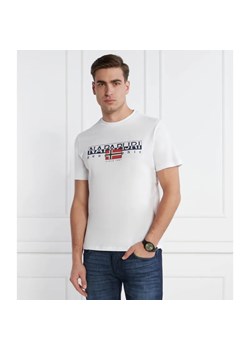 Napapijri T-shirt | Regular Fit ze sklepu Gomez Fashion Store w kategorii T-shirty męskie - zdjęcie 184999189
