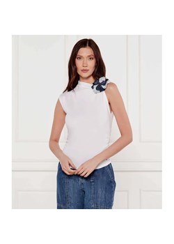 GUESS Bluzka ARIANE 3D | Slim Fit ze sklepu Gomez Fashion Store w kategorii Bluzki damskie - zdjęcie 184999206