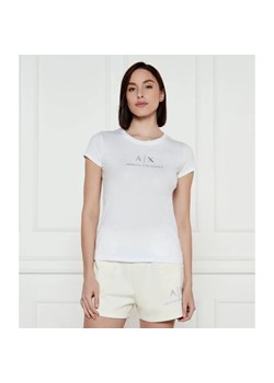Armani Exchange T-shirt | Slim Fit ze sklepu Gomez Fashion Store w kategorii Bluzki damskie - zdjęcie 184999286
