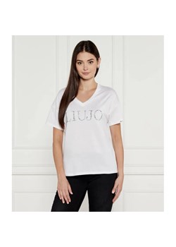 Liu Jo T-shirt | Regular Fit ze sklepu Gomez Fashion Store w kategorii Bluzki damskie - zdjęcie 184999406