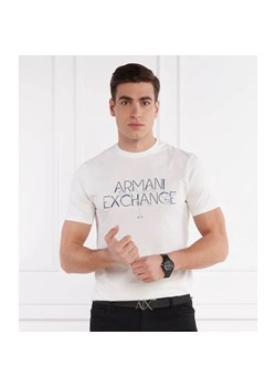 Armani Exchange T-shirt | Regular Fit ze sklepu Gomez Fashion Store w kategorii T-shirty męskie - zdjęcie 184999545