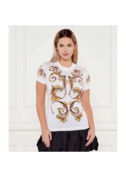 Versace Jeans Couture T-shirt | Slim Fit ze sklepu Gomez Fashion Store w kategorii Bluzki damskie - zdjęcie 184999895
