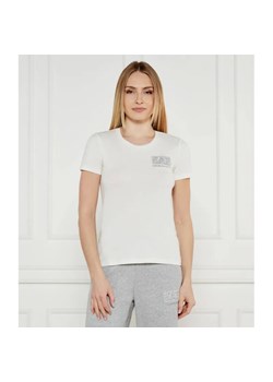 EA7 T-shirt | Regular Fit ze sklepu Gomez Fashion Store w kategorii Bluzki damskie - zdjęcie 184999927