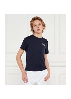 EA7 T-shirt | Regular Fit ze sklepu Gomez Fashion Store w kategorii T-shirty chłopięce - zdjęcie 185001308