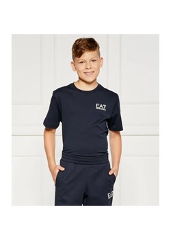 EA7 T-shirt | Regular Fit ze sklepu Gomez Fashion Store w kategorii T-shirty chłopięce - zdjęcie 185001395