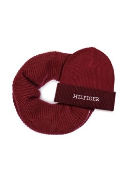 Tommy Hilfiger Komin + czapka | z dodatkiem wełny ze sklepu Gomez Fashion Store w kategorii Czapki dziecięce - zdjęcie 185001446