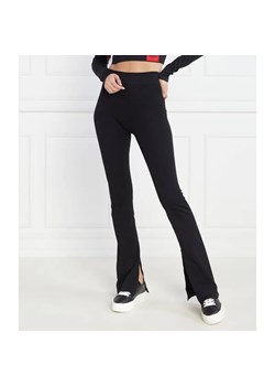 HUGO Spodnie Nelessa | Slim Fit ze sklepu Gomez Fashion Store w kategorii Spodnie damskie - zdjęcie 185001616