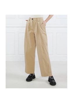 HUGO Spodnie Hanico | Loose fit ze sklepu Gomez Fashion Store w kategorii Spodnie damskie - zdjęcie 185001729