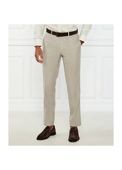 Oscar Jacobson Wełniane spodnie chino Dandy | Slim Fit ze sklepu Gomez Fashion Store w kategorii Spodnie męskie - zdjęcie 185001815