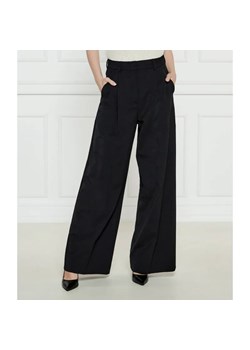 Weekend MaxMara Spodnie BAIOCCO | flare fit | z dodatkiem wełny ze sklepu Gomez Fashion Store w kategorii Spodnie damskie - zdjęcie 185001877