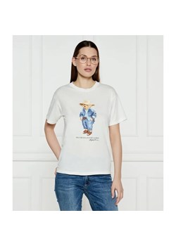 POLO RALPH LAUREN T-shirt | Regular Fit ze sklepu Gomez Fashion Store w kategorii Bluzki damskie - zdjęcie 185001975