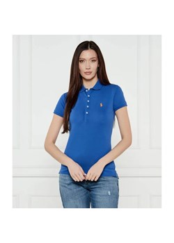 POLO RALPH LAUREN Polo JULIE | Slim Fit | pique ze sklepu Gomez Fashion Store w kategorii Bluzki damskie - zdjęcie 185002218