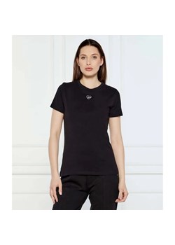 BOSS ORANGE T-shirt C_Elogo_21 | Regular Fit ze sklepu Gomez Fashion Store w kategorii Bluzki damskie - zdjęcie 185002279